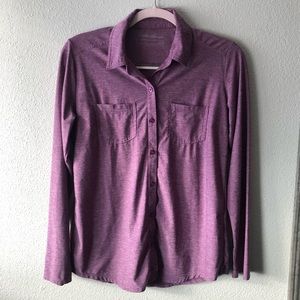 Eddie Bauer | Purple Flannel Size S